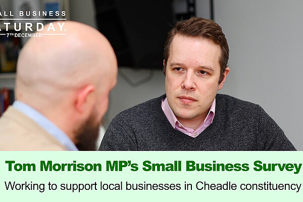 Tom Morrison MP Small Business Survey