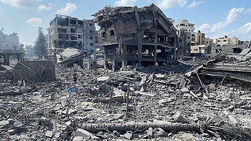 Devastation of Gaza